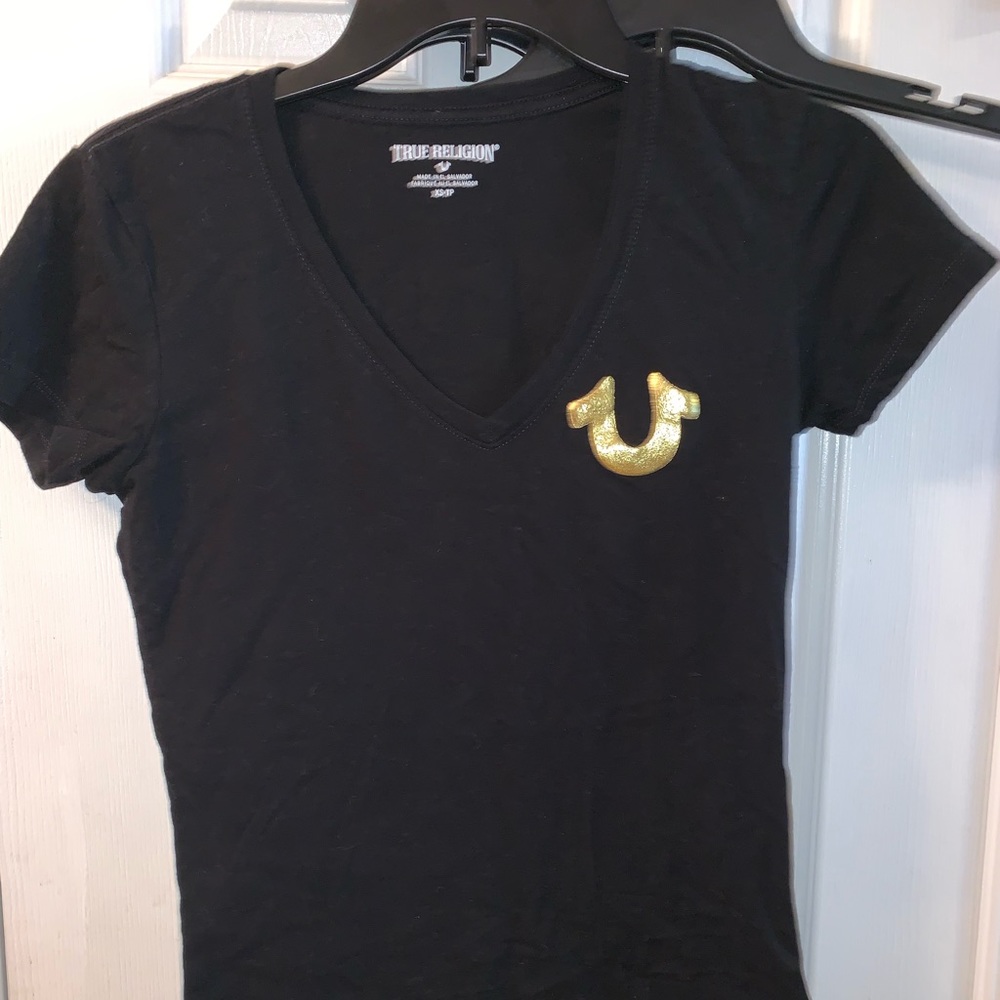 TRUE RELIGION V NECK T-SHIRT